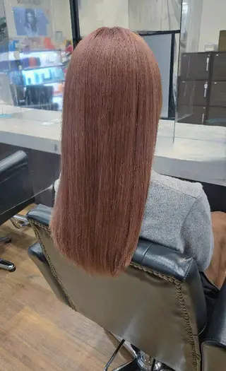 ロング カラー 関口 友菜のヘアスタイル