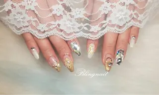 ネイル 23時まで❤︎韓国、 ワンホンネイルのネイルデザイン