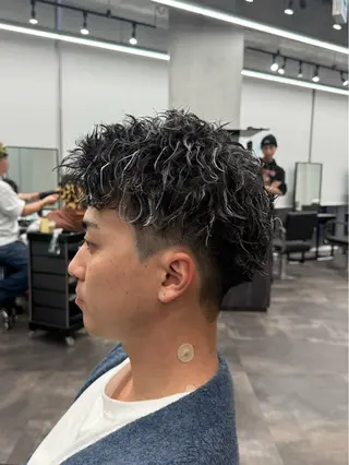 ショート カラー パーマ メンズ 🌴メンズ特化🌴 坂本七星のヘアスタイル