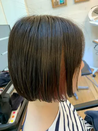 ショート カラー Lagom なかだのヘアスタイル