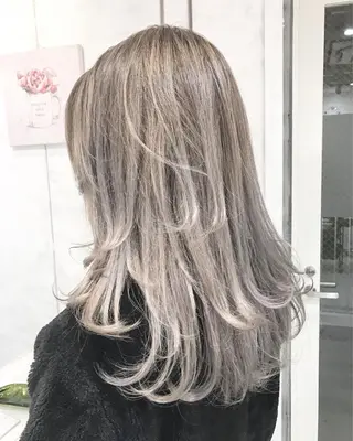 ロング カラー ヘアアレンジ 縮毛矯正 髪質改善寺坂雄飛💐のヘアスタイル