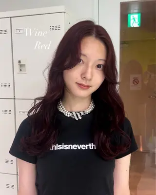 ロング カラー トレンドヘア /mina♡のヘアスタイル