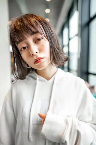 ショート カラー 韓国ヘア 店長NEGIのヘアスタイル