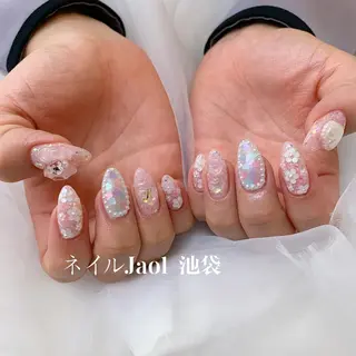 ミディアム メンズ ネイルJaol 池袋のネイルデザイン