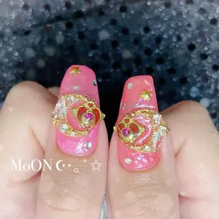 ネイル MoON...❤︎ MeGuのネイルデザイン