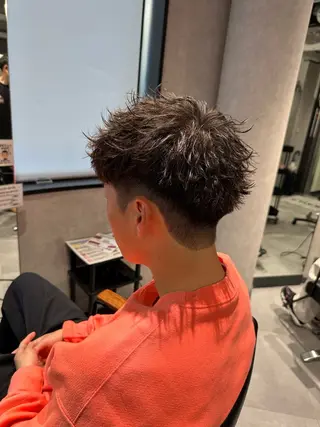 ショート ヘアアレンジ メンズ メンズヘア静岡 ✂︎Ryuheiのヘアスタイル
