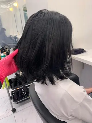 ミディアム 【美容室が苦手な方 専問美容室】MIHOのヘアスタイル