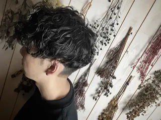 ショート パーマ メンズ LILIS hair designのヘアスタイル