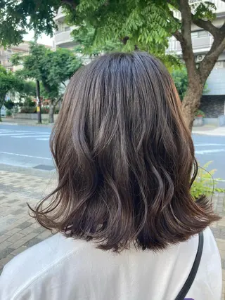 ミディアム 髪質改善/ブリーチ /ユウキ🫧🌸のヘアスタイル