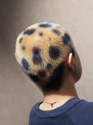 ショート カラー ヘアアレンジ メンズ メンズヘア静岡 ✂︎Ryuheiのヘアスタイル