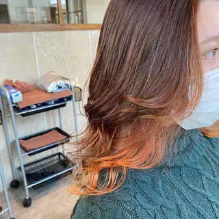 セミロング 今井 悠菜のヘアスタイル