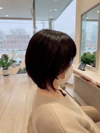 ショート ルクール上越店 黒石 智加子のヘアスタイル