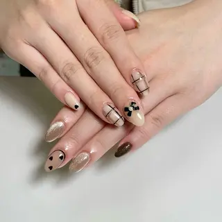 ネイル By moonネイル 🌷ワンホン/韓国風のネイルデザイン