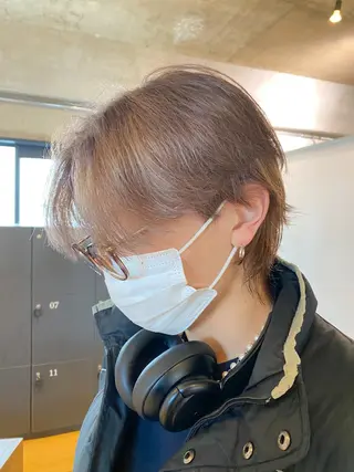 カラー メンズ ♠️暗髪レイヤー♠️ 中山唯斗のヘアスタイル