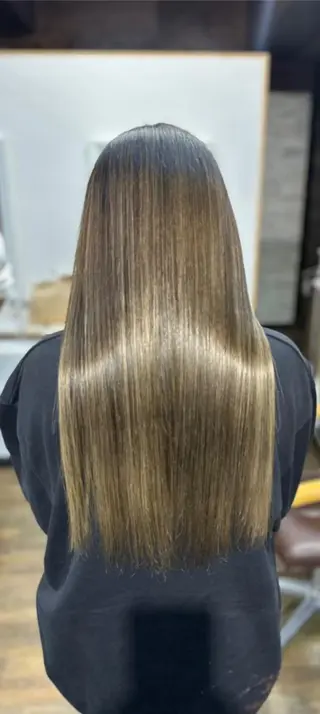 カラー Daisy🎀透け感 カラー🎀JUNAのヘアスタイル