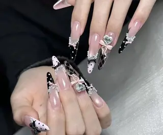 キッズ By moonネイル 🌷ワンホン/韓国風のネイルデザイン