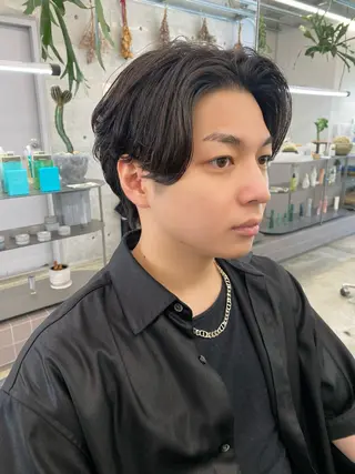 ショート パーマ 似合わせカット レイヤー/ボブのヘアスタイル