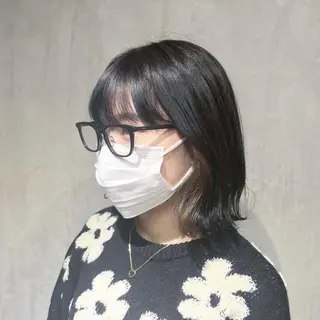 ショート カラー ヘアアレンジ ‎🤍透明感カラー︎ ‎🤍YUURI🤍のヘアスタイル