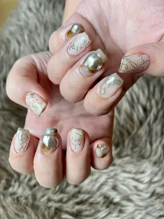 ネイル Nail salon Euphoriaのネイルデザイン