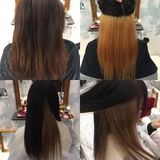 ロング カラー sato manamiのヘアスタイル