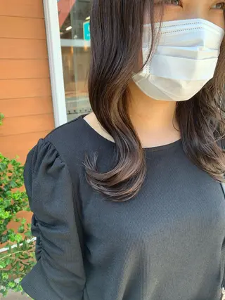 カラー 本場韓国ヘア特化 아이비/Aibiのヘアスタイル