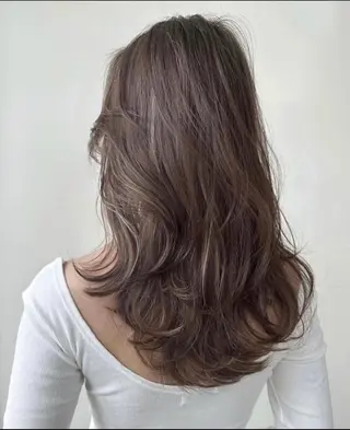 ロング 清野　花音/ レイヤーカットのヘアスタイル