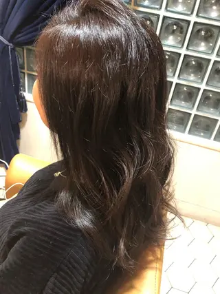 ロング 小林 あんなのヘアスタイル