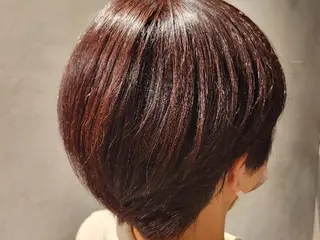 ミディアム カラー 山口 そらのヘアスタイル