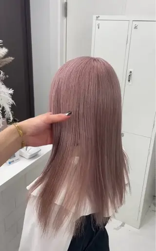 セミロング カラー ✂︎渋谷✂︎ ADITIONのヘアスタイル