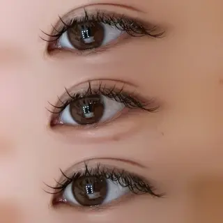 マツエク・マツパ 岡本葵子カットモデル ┊束感マツエクのマツエク・マツパデザイン