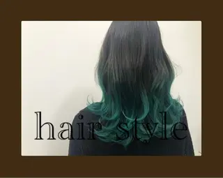 ロング カラー 🥀赤み消し 透明感🥀ユイキのヘアスタイル