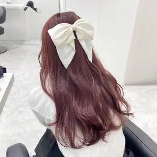カラー 💗透明感モテヘア 💗SAYA💗のヘアスタイル