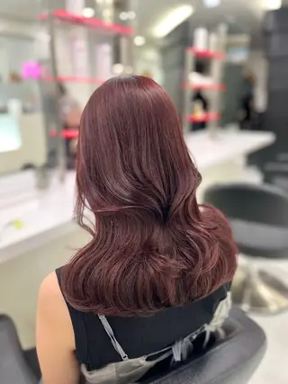 セミロング 💗トレンドモテヘア Natsumi 💗のヘアスタイル