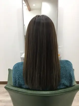ロング カラー 長塚 翔也のヘアスタイル