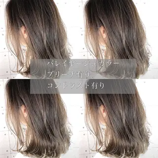 ミディアム カラー 美髪専門サロン kazuのヘアスタイル