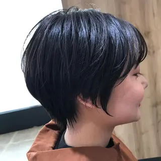 ショート 所渉/韓国レイヤー /ウルフカットのヘアスタイル