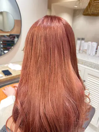 セミロング 髪質改善×艶髪 斉藤 勝のヘアスタイル
