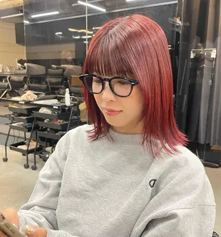 ショート 伊藤 莉奈　韓国ヘアのヘアスタイル