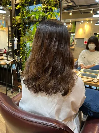 ロング パーマ 高橋 竜也のヘアスタイル