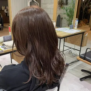 ロング カラー 艶髪/透明感カラー/ 韓国/nonokaのヘアスタイル