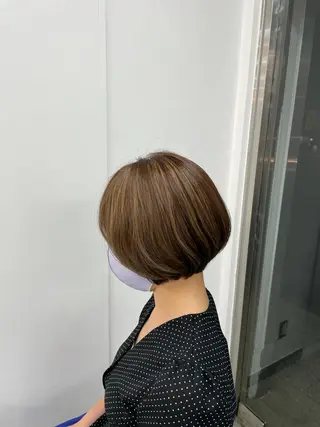 ショート 🥀似合わせ🥀 柔らかカラー・タイトのヘアスタイル