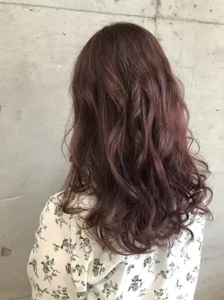 ロング カラー 大栗 佑也  髪質改善のヘアスタイル