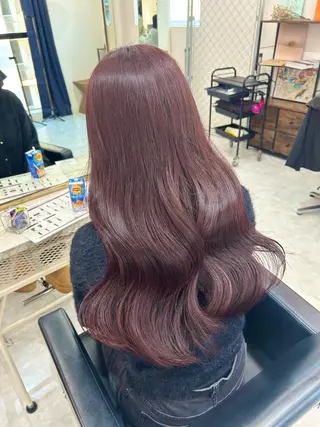 カラー 🥀YUIHA🥀 テザインカラー♥のヘアスタイル