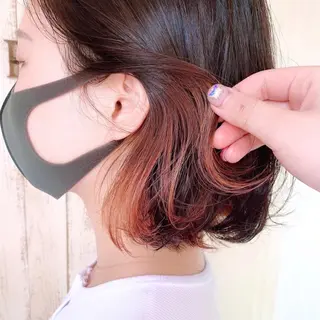 ミディアム カラー 韓国ヘア🇰🇷🎀 YURIAのヘアスタイル