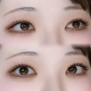 マツエク・マツパ 束感まつげ/ shiimaꪔ̤̮のマツエク・マツパデザイン