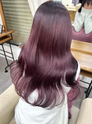 ロング たかはし るなのヘアスタイル
