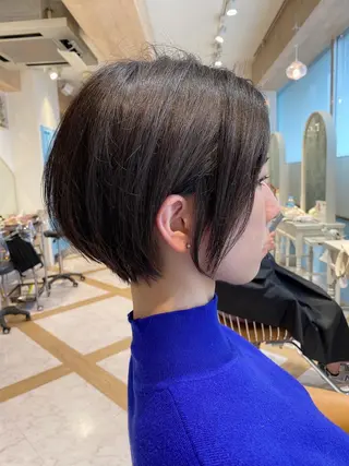 ショート カラー 🌟モテ髪ショート 🌟店長 津賀涼のヘアスタイル