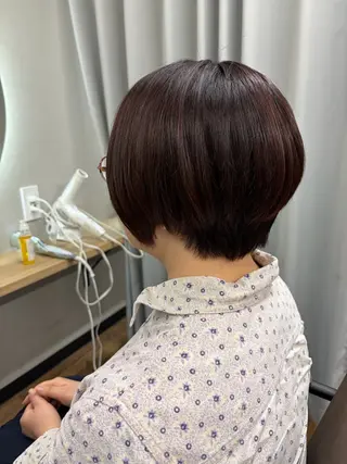 ショート TELA HAIR 幕張本郷店　千尋のヘアスタイル