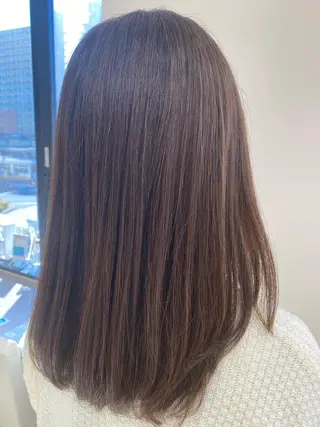 セミロング NYNY大久保店松浦 正覚のヘアスタイル