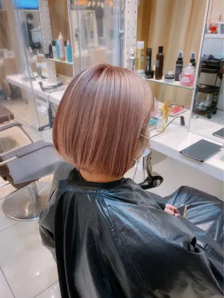 ミディアム カラー 艶髪カラー/髪質改善 細貝 舞利のヘアスタイル